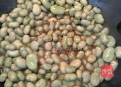豌豆炒酸菜的做法图解3