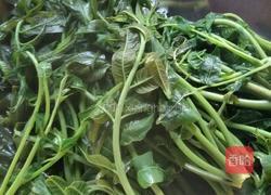 香椿拌蒜苔的做法图解2