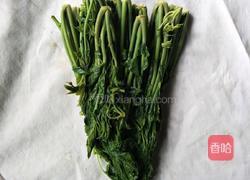 香椿拌蒜苔的做法图解4