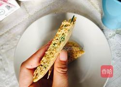 葱香燕麦鸡蛋饼的做法图解7