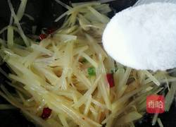 酸辣土豆丝的做法图解5