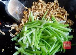 芹菜炒肉的做法图解8