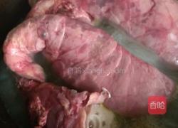 干煸麻辣猪肺子的做法图解2