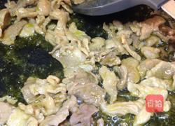 大球盖菇炒肉的做法图解9
