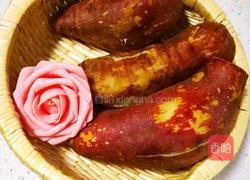 微波炉烤红薯的做法图解3
