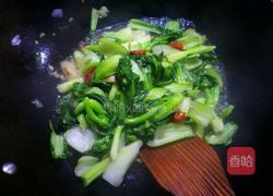 五分钟少油芥菜挂蛋(๑❛ᴗ❛๑)的做法图解5