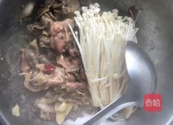 爆香金针肥牛的做法图解4