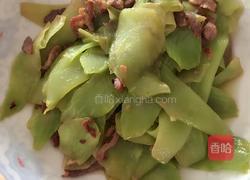 土猪肉炒莴笋片的做法图解6