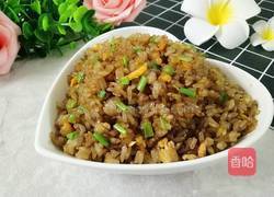 酱油炒饭(懒人版）的做法图解1