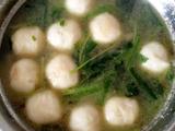 菠菜鱼丸汤