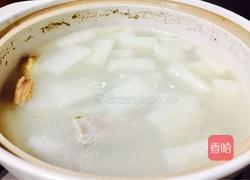 肉排煮萝卜的做法图解6