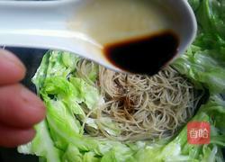 手撕包菜炒粉条的做法图解8