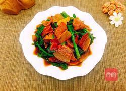 腊肉炒菜苔的做法图解10