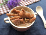 花生鸡脚汤