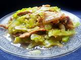 苦瓜炒家常肉