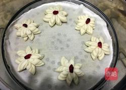 牛奶菊花馒头的做法图解18