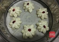 牛奶菊花馒头的做法图解19
