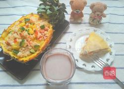 菠萝炒饭的做法图解7