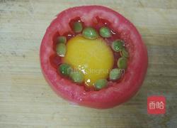 番茄鸡蛋杯的做法图解4