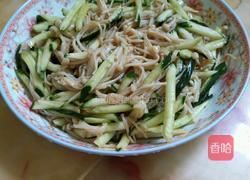 凉拌黄瓜金针菇的做法图解4