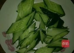 鸡心炒黄瓜的做法图解2
