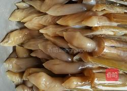 爆炒竹蛏的做法图解1