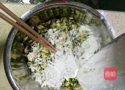 洋槐花团子的做法图解3