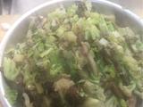 土豆，包菜，肉沫，蘑菇，花菜包子馅