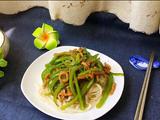 青椒肉丝面