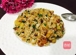 葱香肉末土豆炒饭的做法图解7