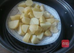 蓝莓土豆泥的做法图解2