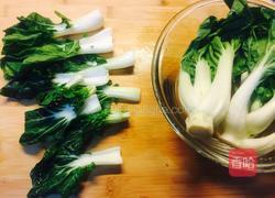 上汤鸡丝奶白菜的做法图解2