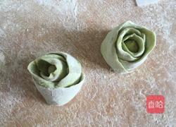 绿玫瑰花卷的做法图解10