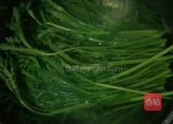 凉拌茼蒿的做法图解2