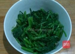 凉拌茼蒿的做法图解5