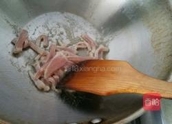 茭白炒肉丝的做法图解5