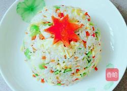 蚕豆米炒饭的做法图解7