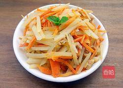 两丝炒鸡肉的做法图解22