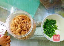 葱香肉松蛋糕卷的做法图解2