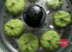 青汁包子的做法图解4