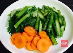 蒜香虾仁芦笋豆腐皮的做法图解7