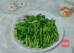清炒蒜苔的做法图解6