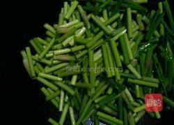 清炒蒜苔的做法图解3