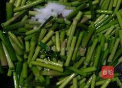 清炒蒜苔的做法图解4
