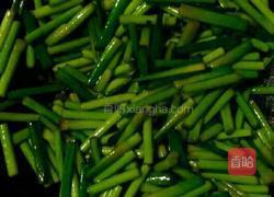 清炒蒜苔的做法图解5