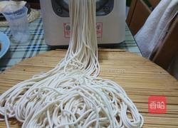 老屋私房菜茼蒿虾米打卤面的做法图解1