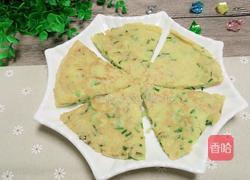 小蒜鸡蛋煎饼的做法图解1
