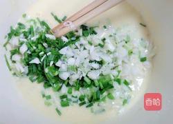 小蒜鸡蛋煎饼的做法图解8