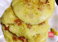 香肠鸡蛋饼的做法图解5