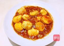 茄汁日本豆腐的做法图解9